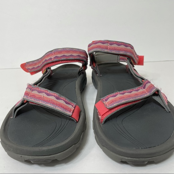 Teva Hurricane XLT Sandals 4176 Gray and Pink - Picture 11 of 13
